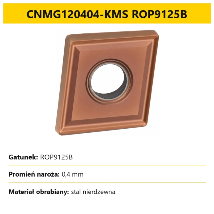 CNMG120404-KMS ROP9125B