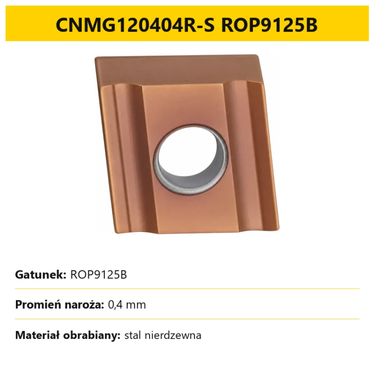 CNMG120404R-S ROP9125B
