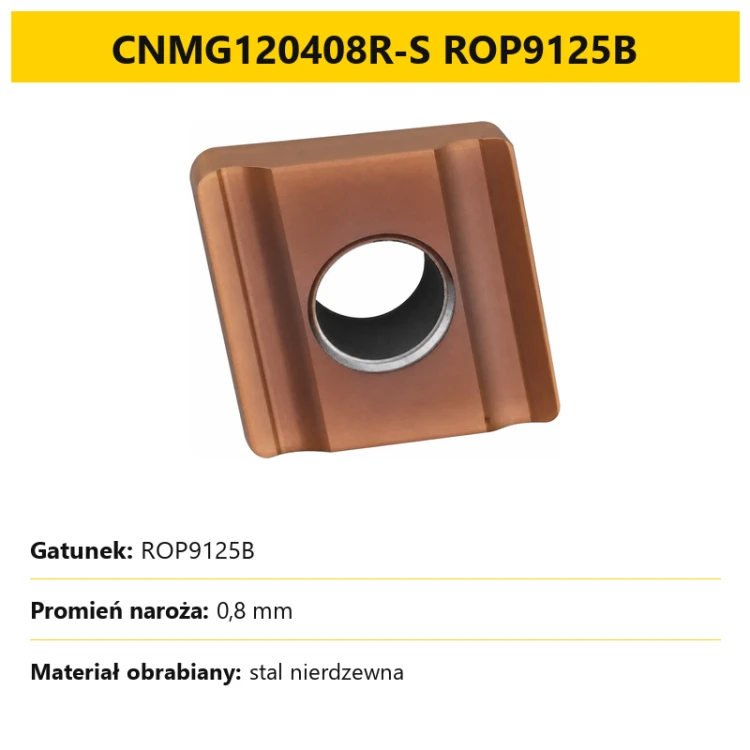 CNMG120408R-S ROP9125B