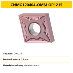 CNMG120404-OMM OP1215