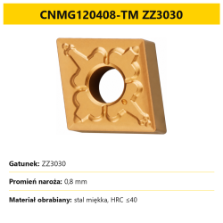 CNMG120408-TM ZZ3030