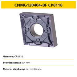 CNMG120404-BF CP8118