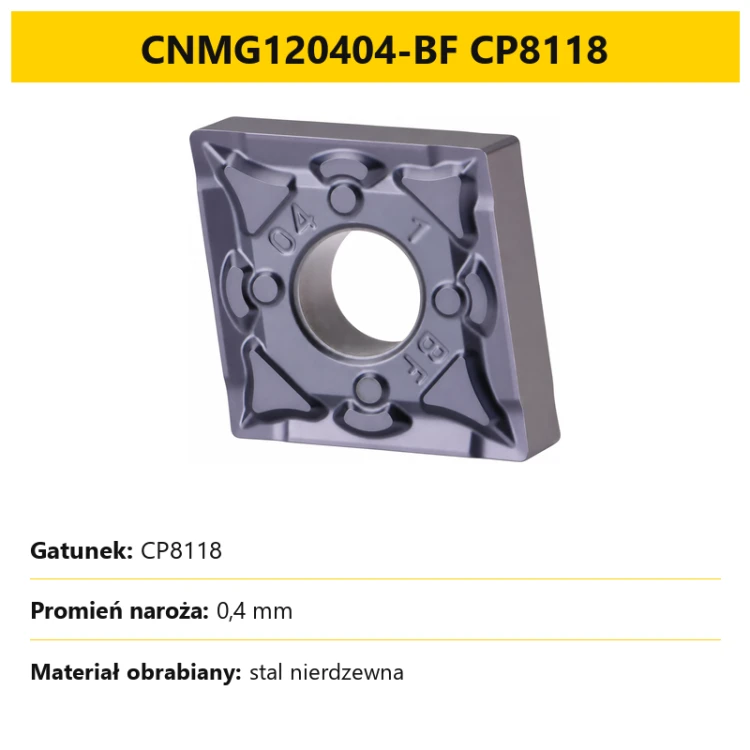 CNMG120404-BF CP8118
