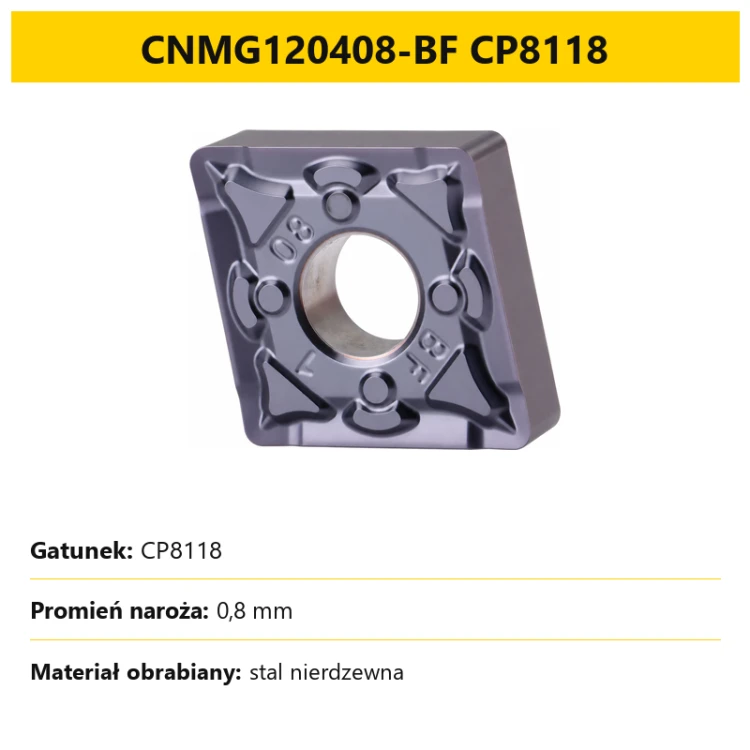 CNMG120408-BF CP8118