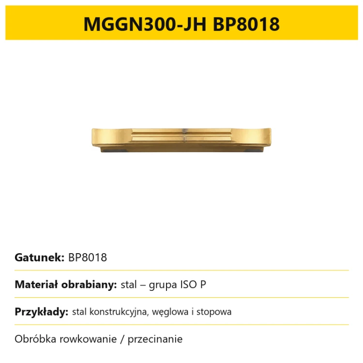 MGGN300-JH BP8018 - stal ISO P