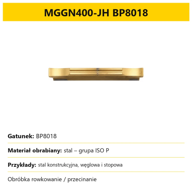 MGGN400-JH BP8018 - stal ISO P