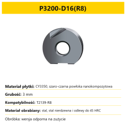 T2139 P3200-D16(R8) - wear