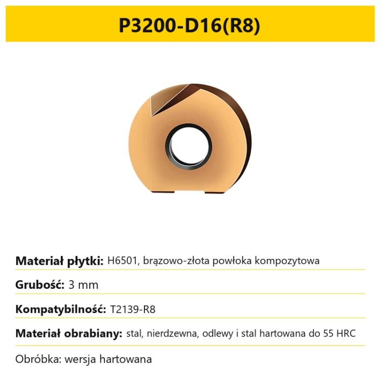 T2139 P3200-D16(R8) - hardened