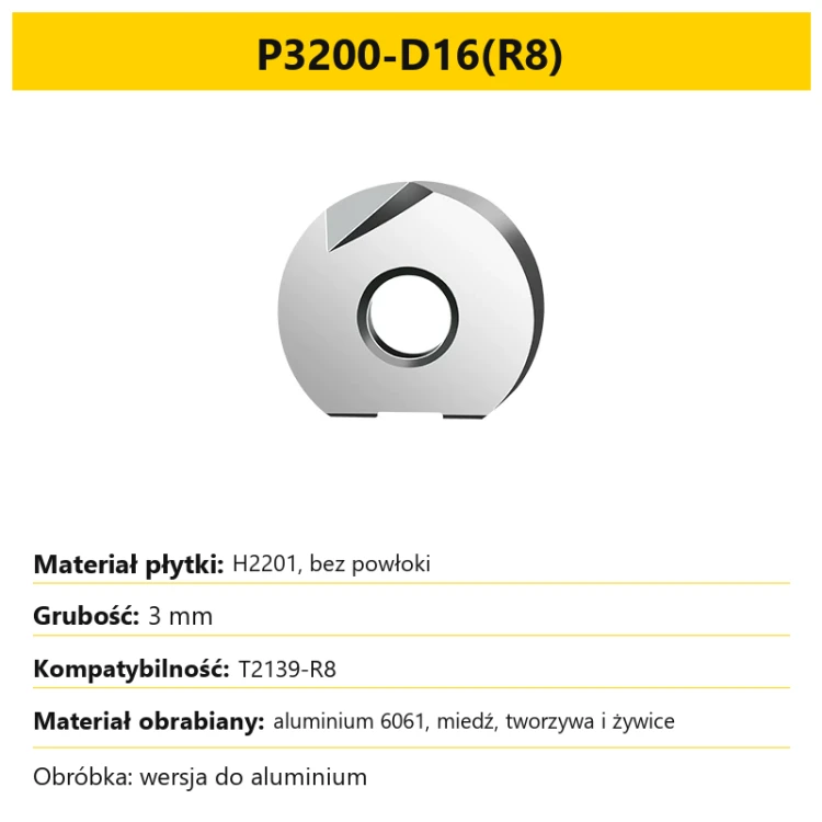T2139 P3200-D16(R8) - aluminum