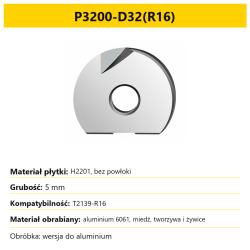 T2139 P3200-D32(R16) - aluminum
