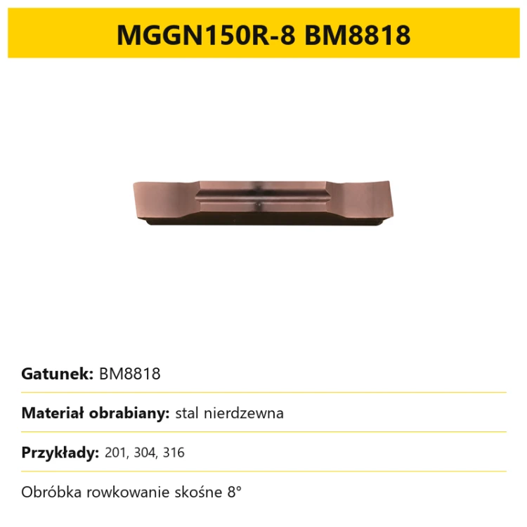 MGGN150R-8 BM8818 - karta wariantu
