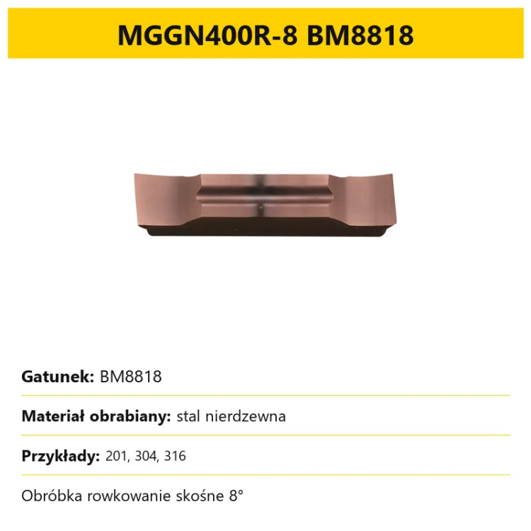 MGGN400R-8 BM8818 - karta wariantu