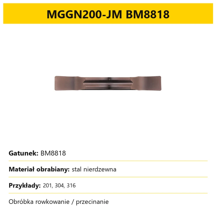 MGGN200-JM BM8818 - karta wariantu