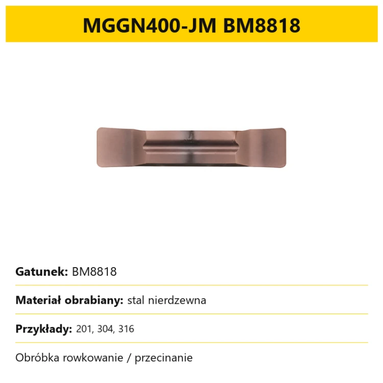 MGGN400-JM BM8818 - karta wariantu
