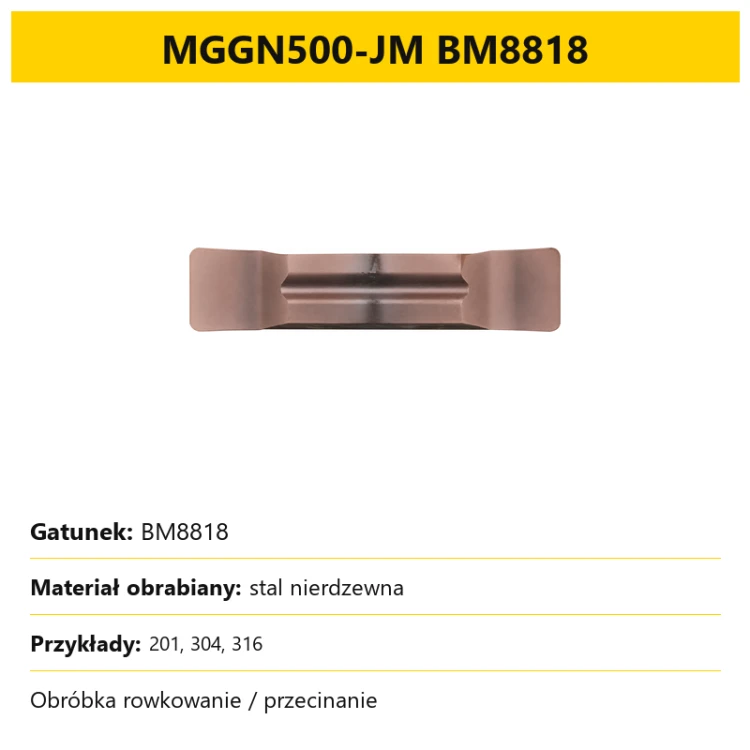 MGGN500-JM BM8818 - karta wariantu