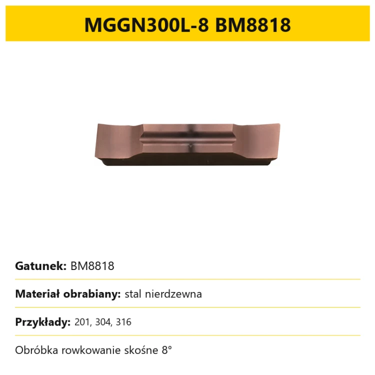 MGGN300L-8 BM8818 - karta wariantu