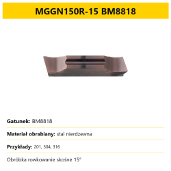 MGGN150R-15 BM8818 - karta wariantu
