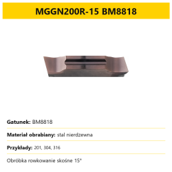 MGGN200R-15 BM8818 - karta wariantu