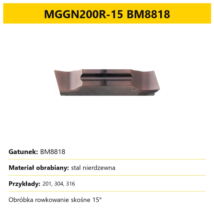 MGGN200R-15 BM8818 - karta wariantu