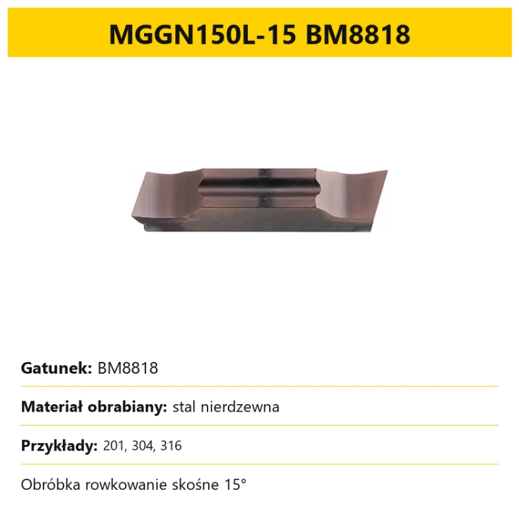MGGN150L-15 BM8818 - karta wariantu