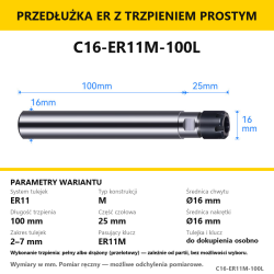 C16-ER11M-100L