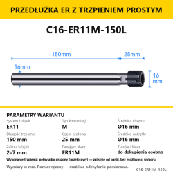 C16-ER11M-150L
