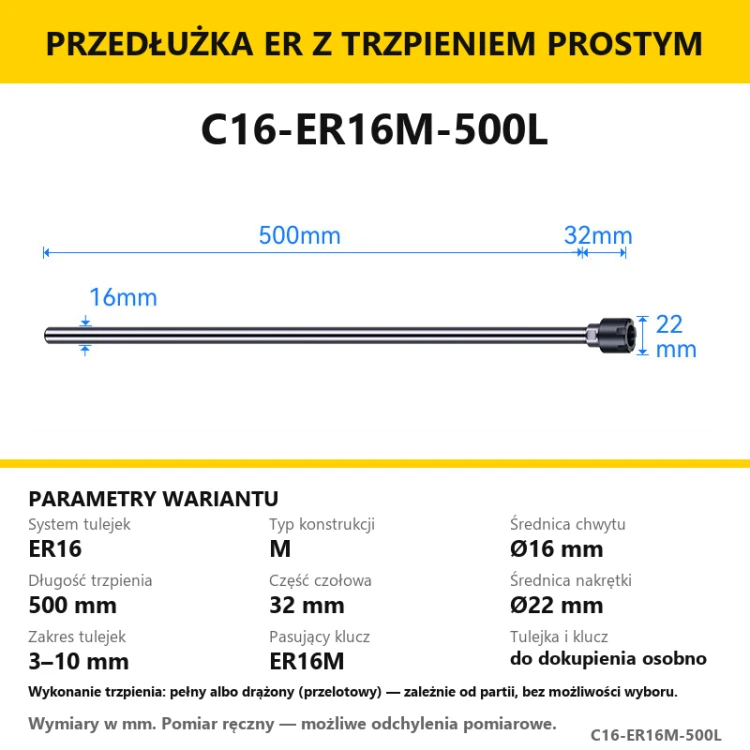 C16-ER16M-500L