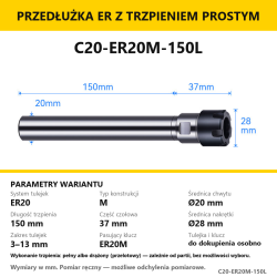 C20-ER20M-150L