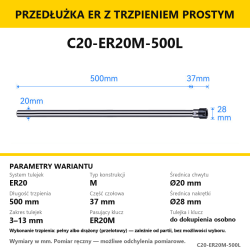 C20-ER20M-500L