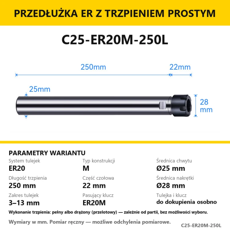 C25-ER20M-250L