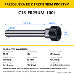 C16-ER25UM-100L