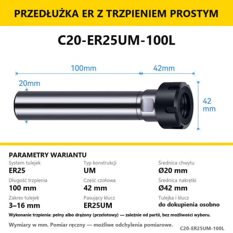 C20-ER25UM-100L