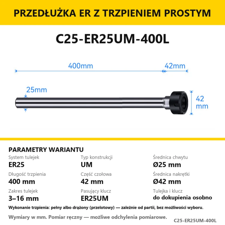 C25-ER25UM-400L