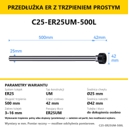 C25-ER25UM-500L