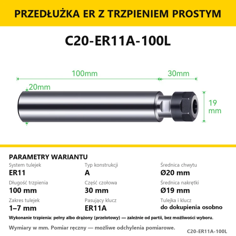 C20-ER11A-100L