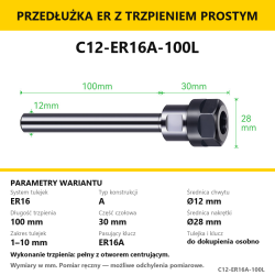 C12-ER16A-100L