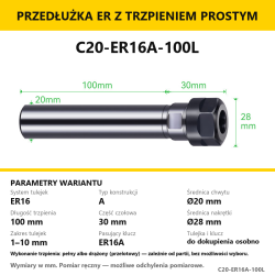 C20-ER16A-100L