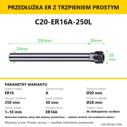 C20-ER16A-250L