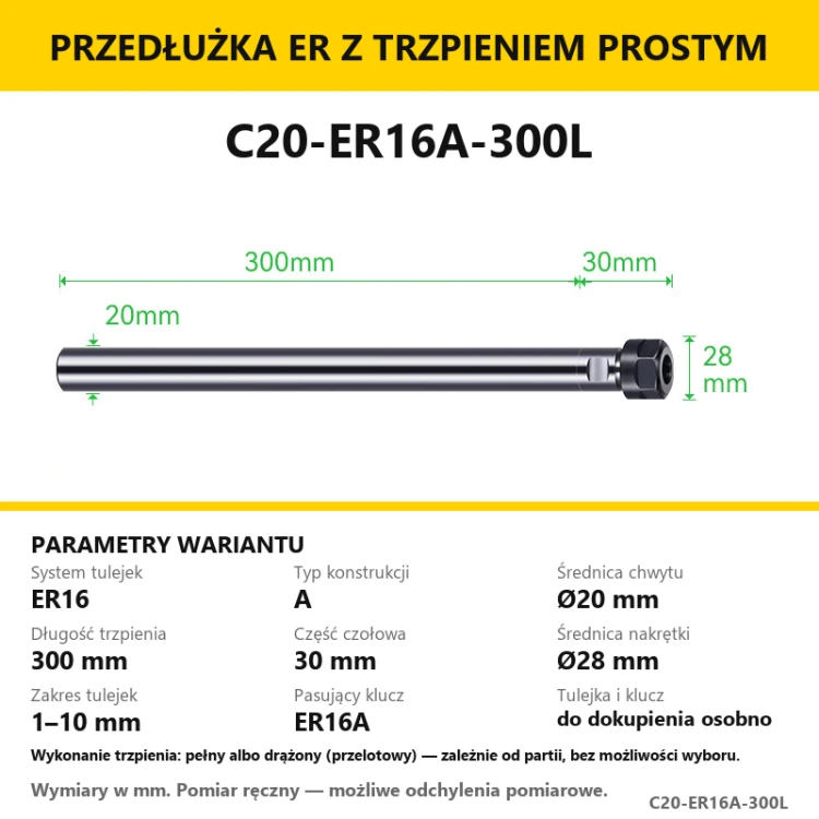 C20-ER16A-300L