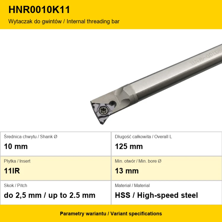 HNR0010K11 — dokładna karta wariantu PL/EN