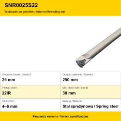 SNR0025S22 — dokładna karta wariantu PL/EN