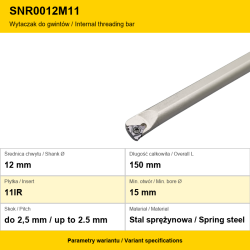 SNR0012M11 — exact PL/EN variant card
