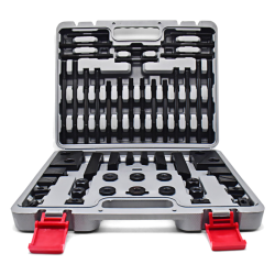 Grey case, 58-piece clamping kit