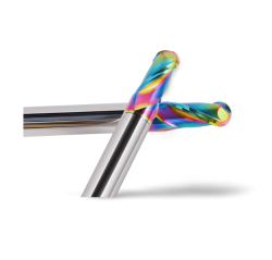 Frez kulowy, kula 2-ostrzowy VHM powłoka DLC| DuraEdge Alu