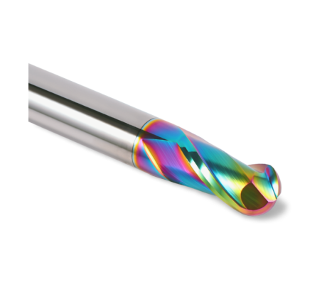 Przejdź do produktu Frez kulowy, kula 2-ostrzowy VHM powłoka DLC| DuraEdge Alu