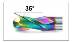 Frez kulowy, kula 2-ostrzowy VHM powłoka DLC_5.png