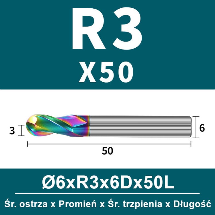 Frez kulowy, kula 2-ostrzowy VHM powłoka DLC_ (9).jpg