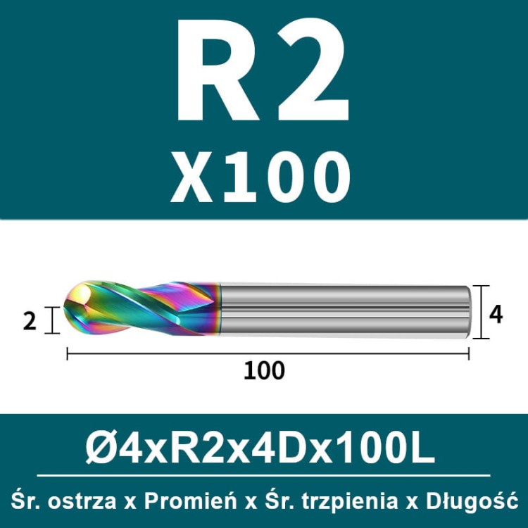 Frez kulowy, kula 2-ostrzowy VHM powłoka DLC_ (16).jpg