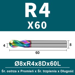 Frez kulowy, kula 2-ostrzowy VHM powłoka DLC_ (10).jpg