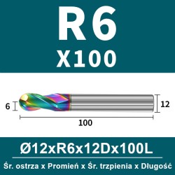 Frez kulowy, kula 2-ostrzowy VHM powłoka DLC_ (20).jpg